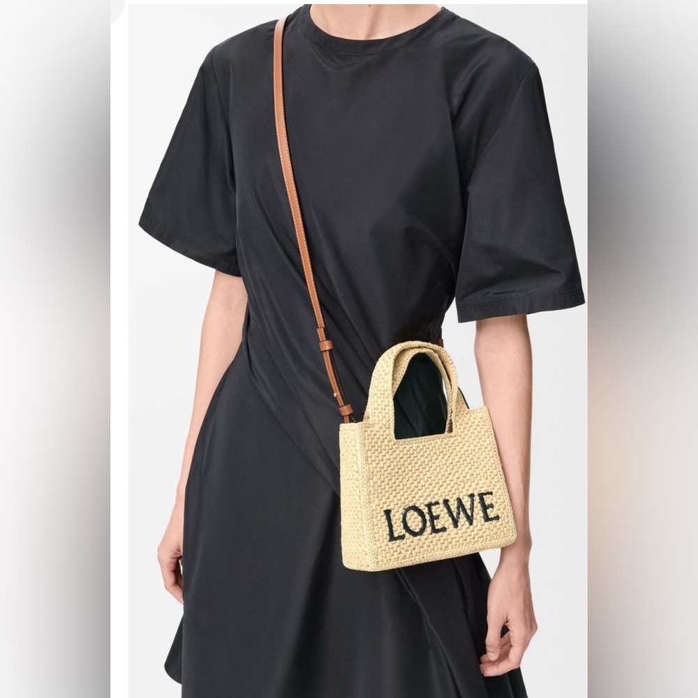Loewe Tan Woven Women Bag